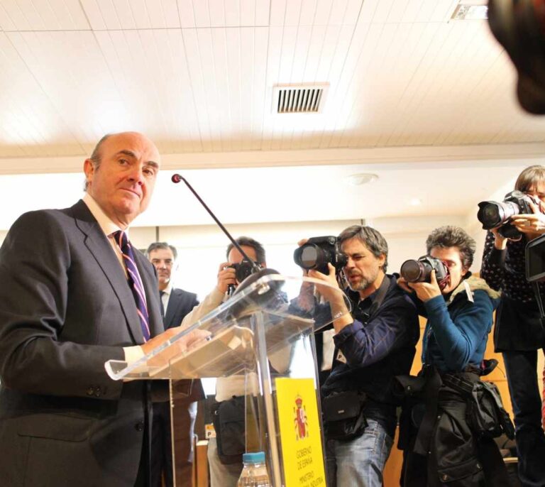 Guindos: "España tiene los apoyos, lo importante es defender la independencia del BCE"