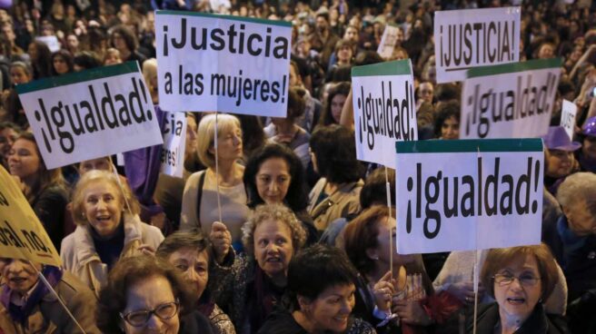 huelga 8 de marzo Manifestación a favor de la igualdad