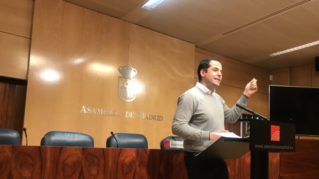 El portavoz de Ciudadanos en la Asamblea de Madrid, Ignacio Aguado.