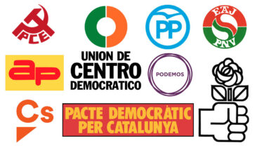 Así cambian los logos de los partidos