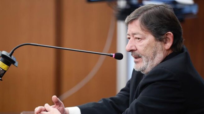 Javier Guerrero, ex director general de Trabajo y Seguridad Social de la Junta, este lunes en el juicio por el 'caso ERE'.