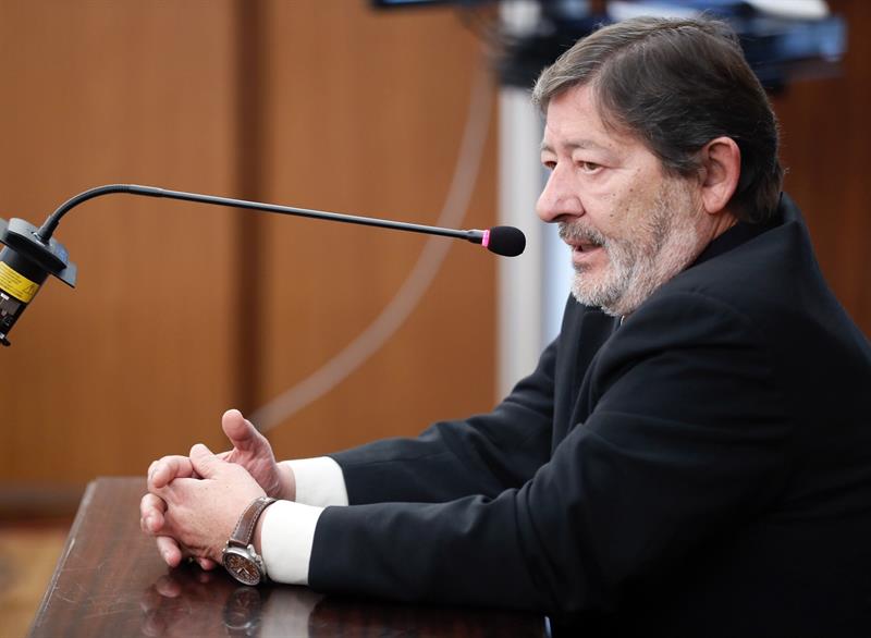 Javier Guerrero, ex director general de Trabajo y Seguridad Social de la Junta, este lunes en el juicio por el 'caso ERE'.