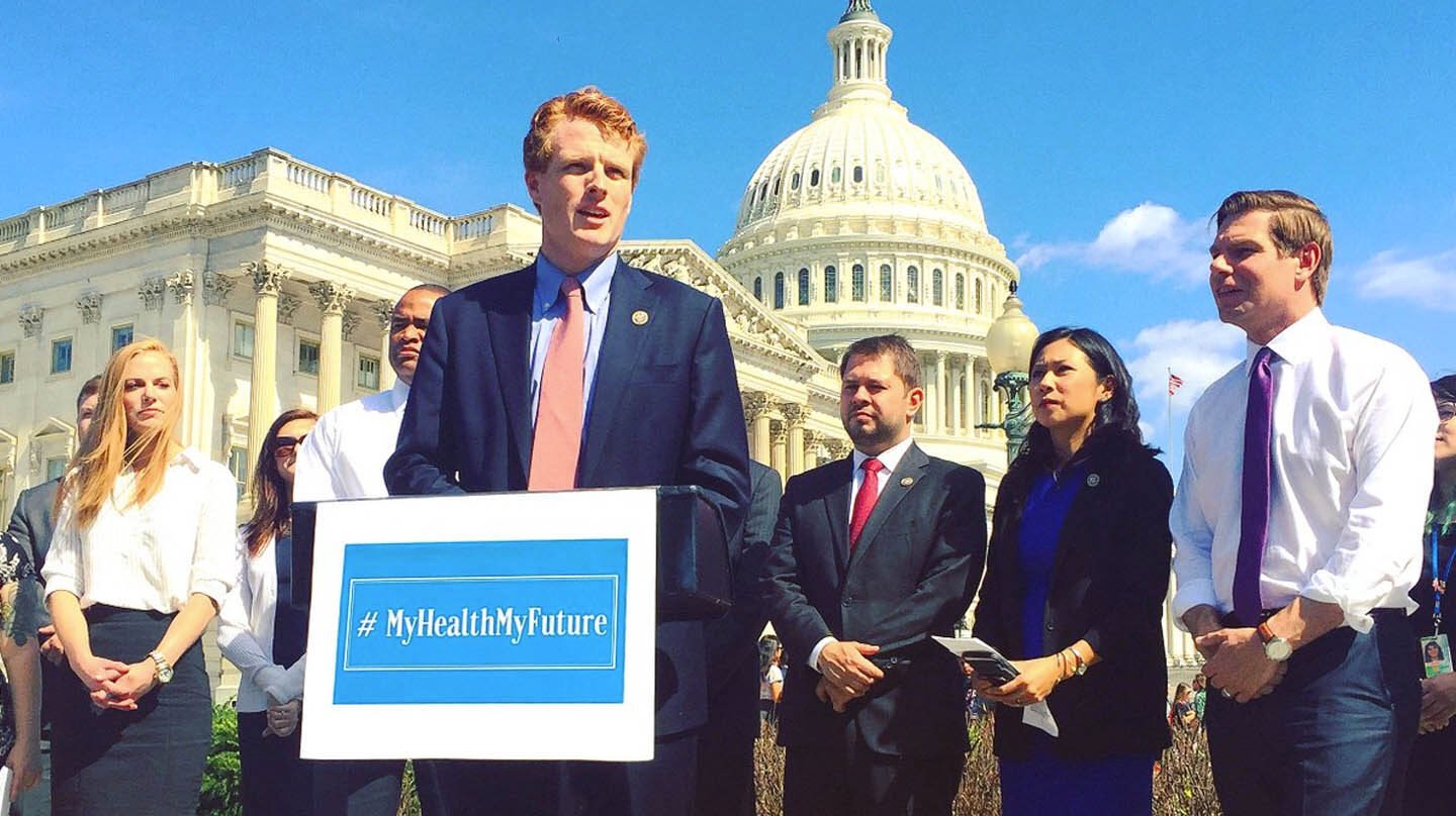 Joe Kennedy, congresista demócrata y nieto de Robert Kennedy.