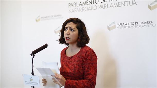 Laura Pérez, de Podemos Navarra.