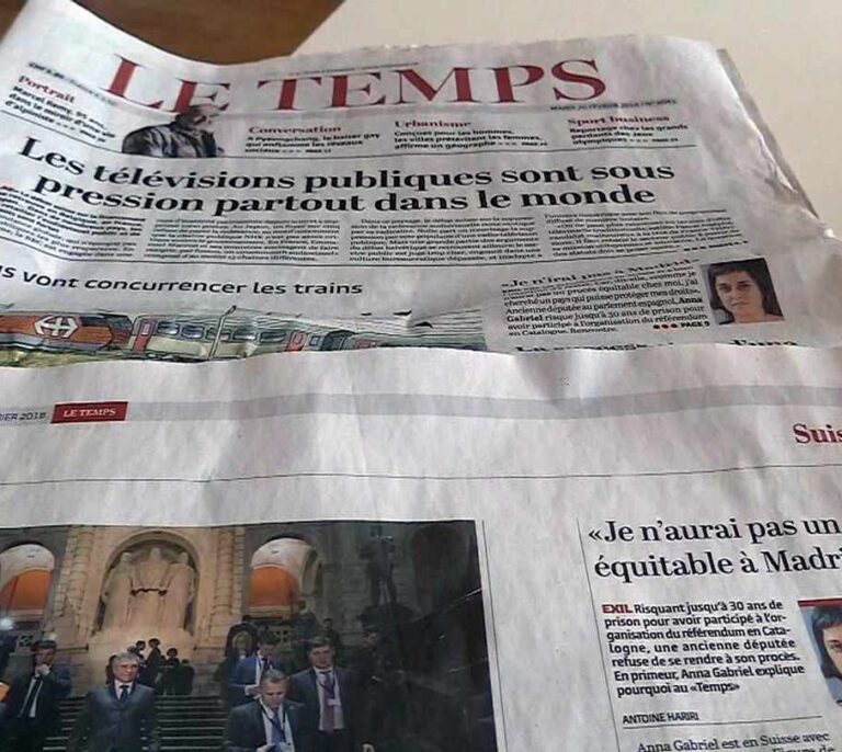 Suiza rechazará la extradición de Anna Gabriel, según un portavoz oficial