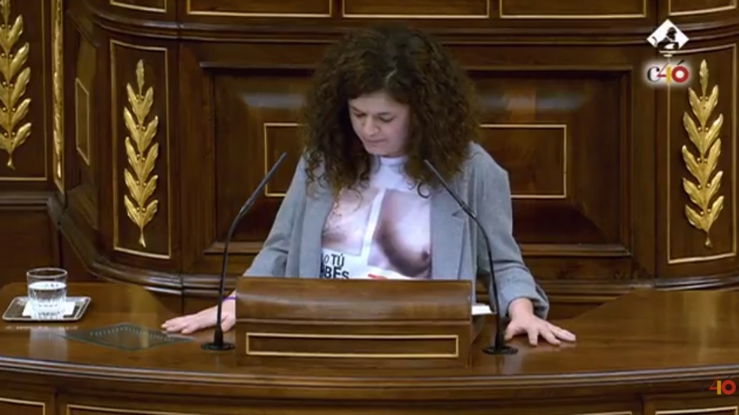 Diputada de Unidos Podemos en el Congreso.