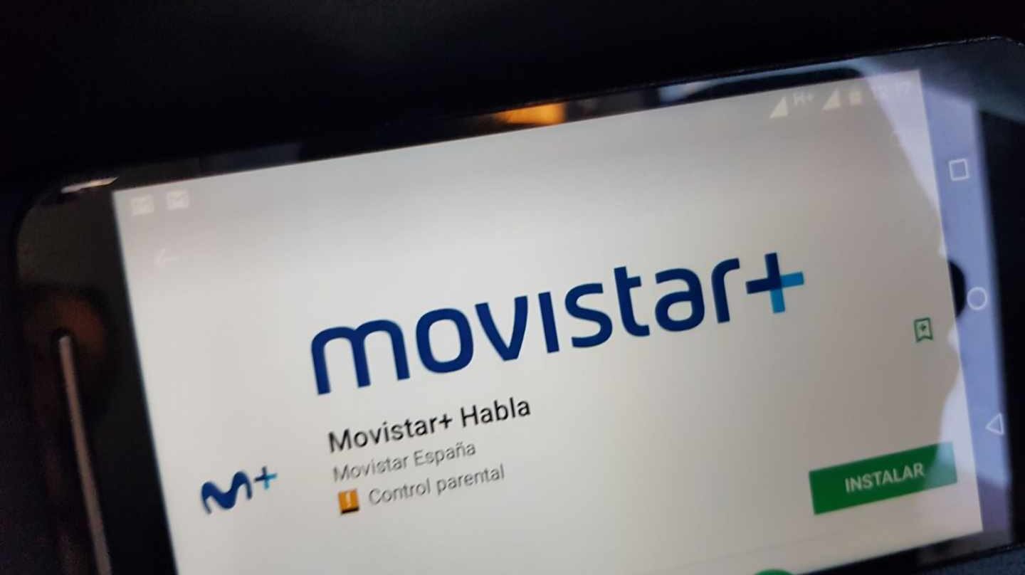 La aplicación Movistar+ Habla, a tra´ves de la que los clientes de Telefónica pueden usar Aura.