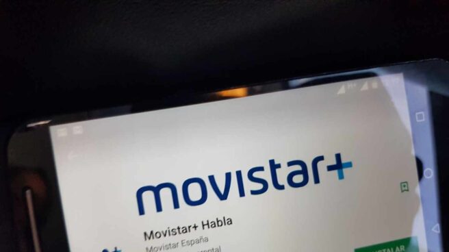 La aplicación Movistar+ Habla, a tra´ves de la que los clientes de Telefónica pueden usar Aura.