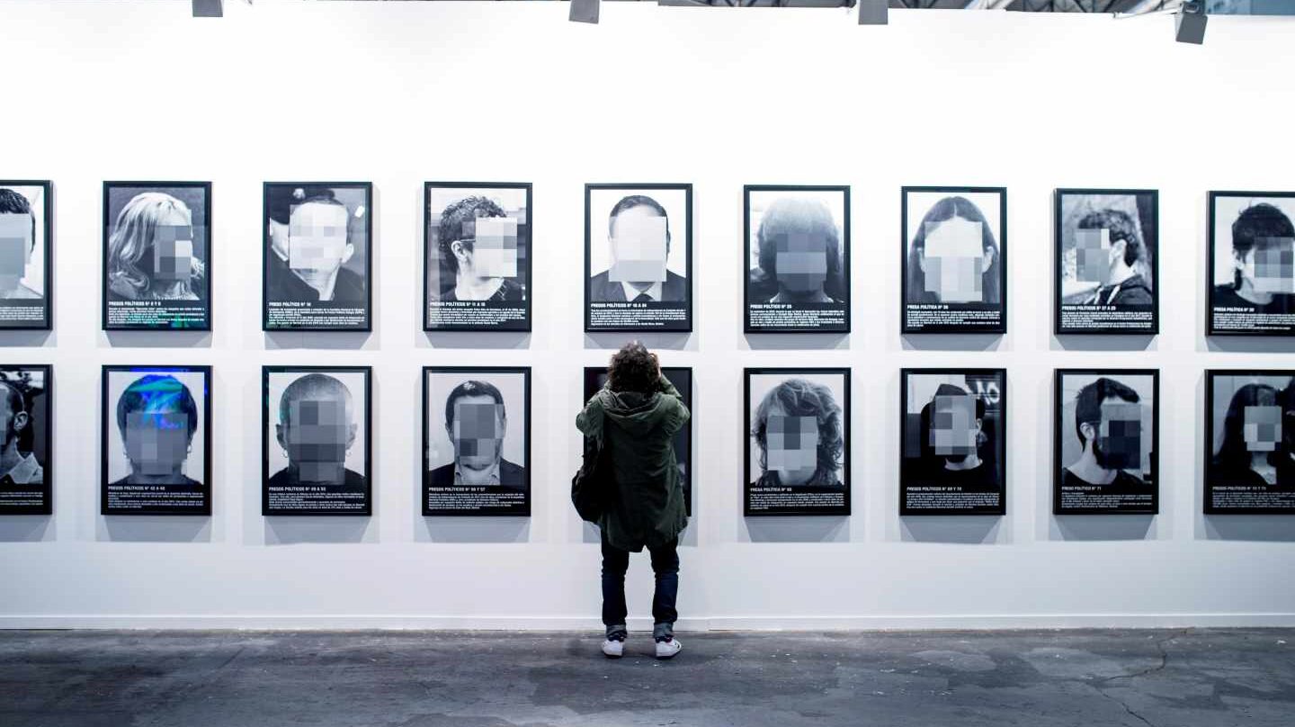 Una imagen tomada este martes en ARCO.