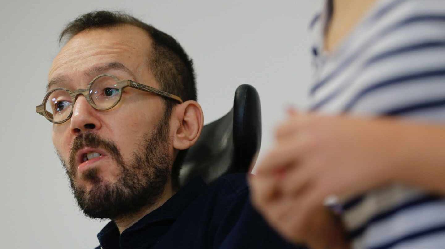 El secretario de Organización de Podemos, Pablo Echenique.