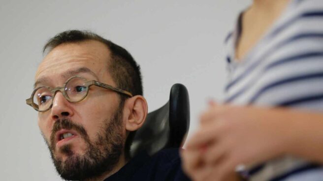 El secretario de Organización de Podemos, Pablo Echenique.