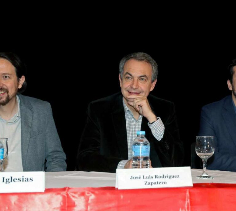 Zapatero, Iglesias y Garzón se unen en apoyo a Evo Morales: "Es el mejor presidente"