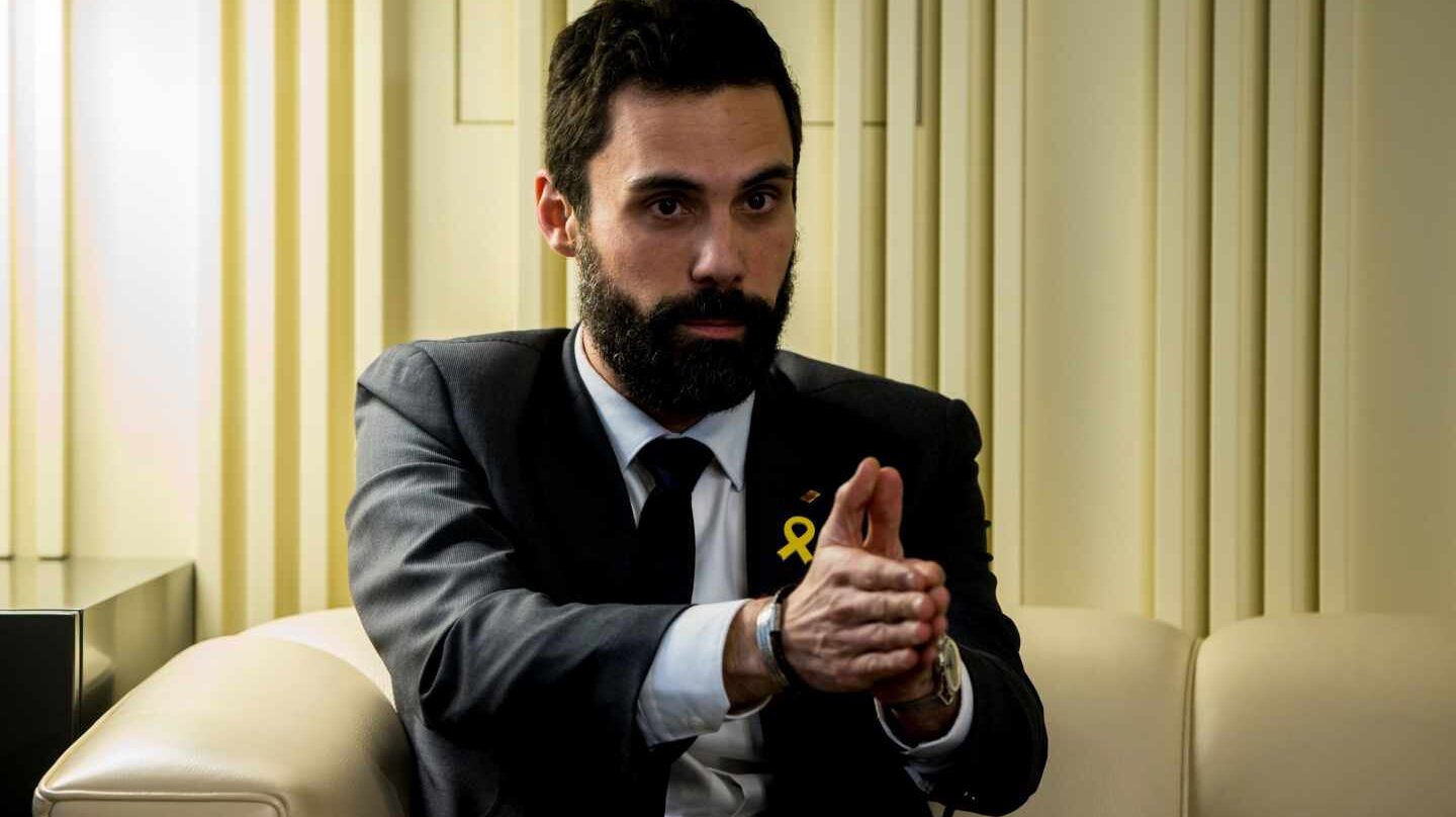 El president del Parlament, Roger Torrent.