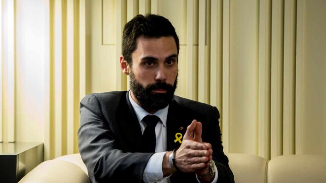 El president del Parlament, Roger Torrent.