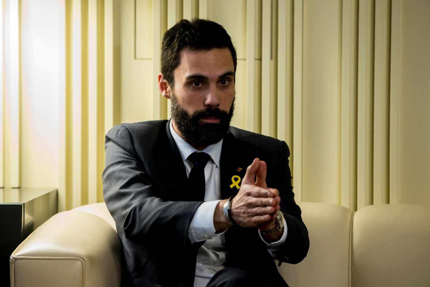 El president del Parlament, Roger Torrent.