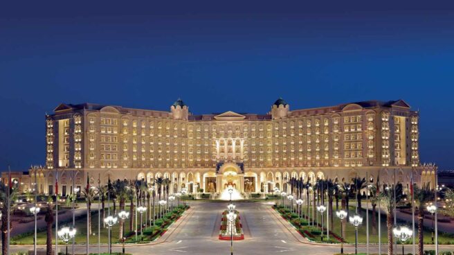 El lujoso Ritz-Carlton de Riad, capital de Arabia Saudí.
