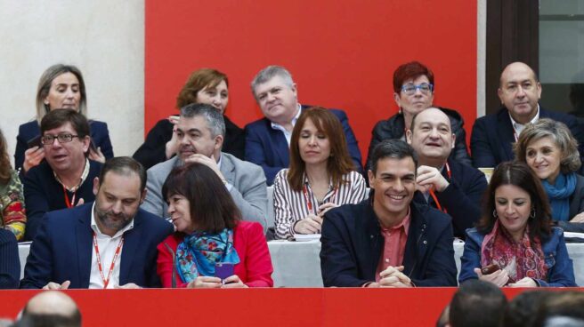 Pedro Sánchez, en el Comité Federal del PSOE en Aranjuez.