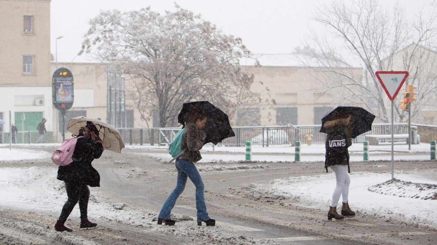 Temporal de nieve en toda España.