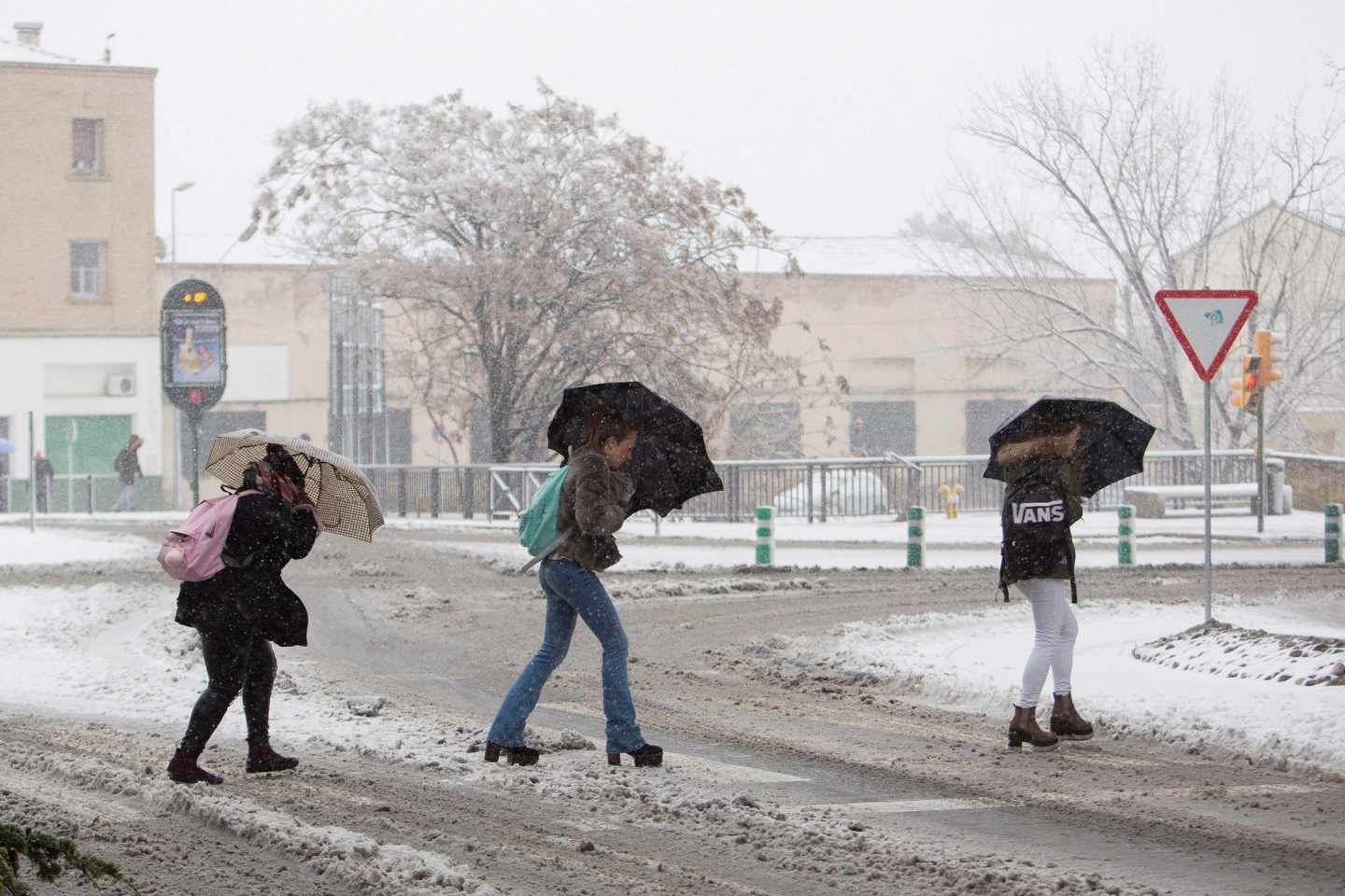 Temporal de nieve en toda España.