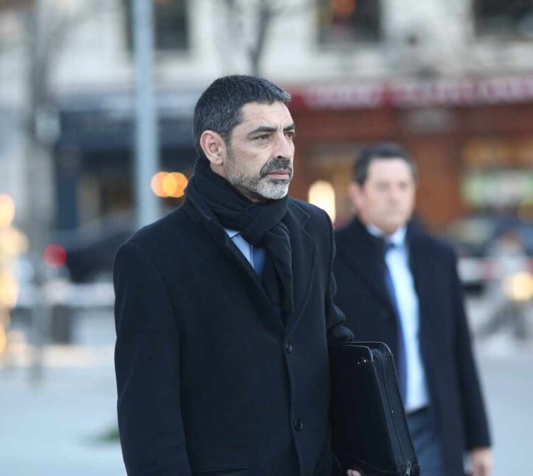 Trapero declara por tercera vez ante la juez con la sombra de la prisión de fondo