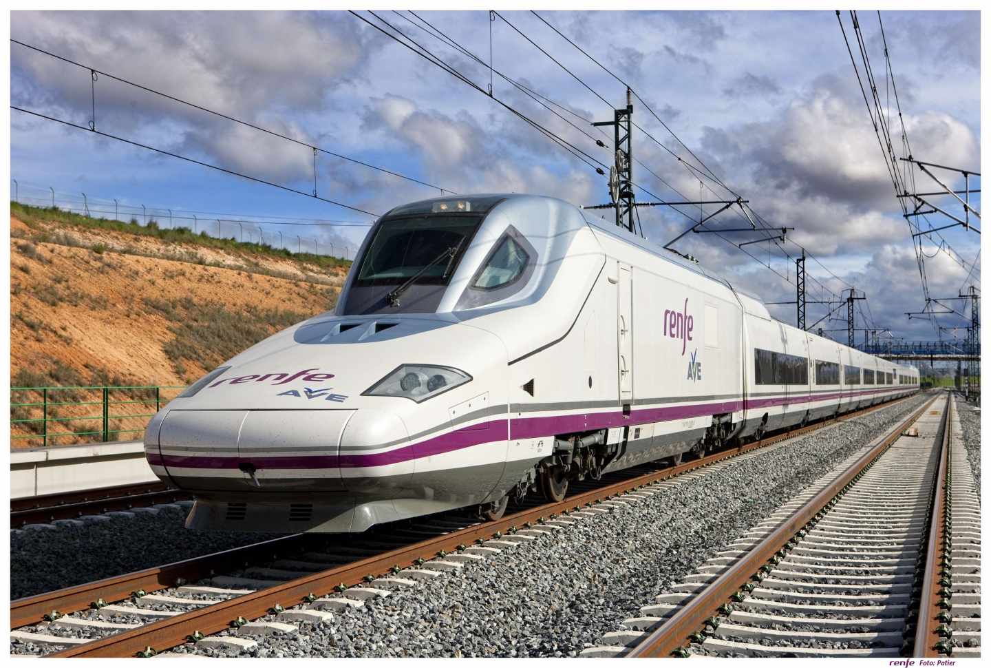 Tren AVE de Renfe.