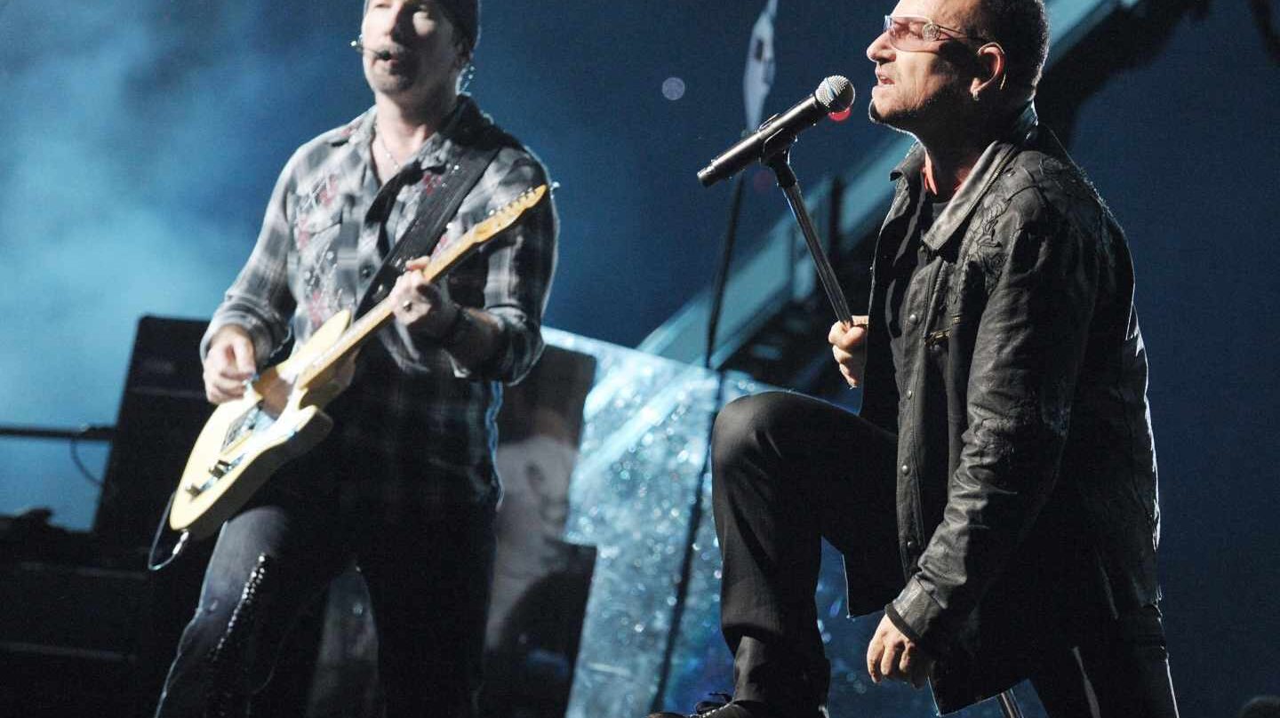 U2, en concierto.