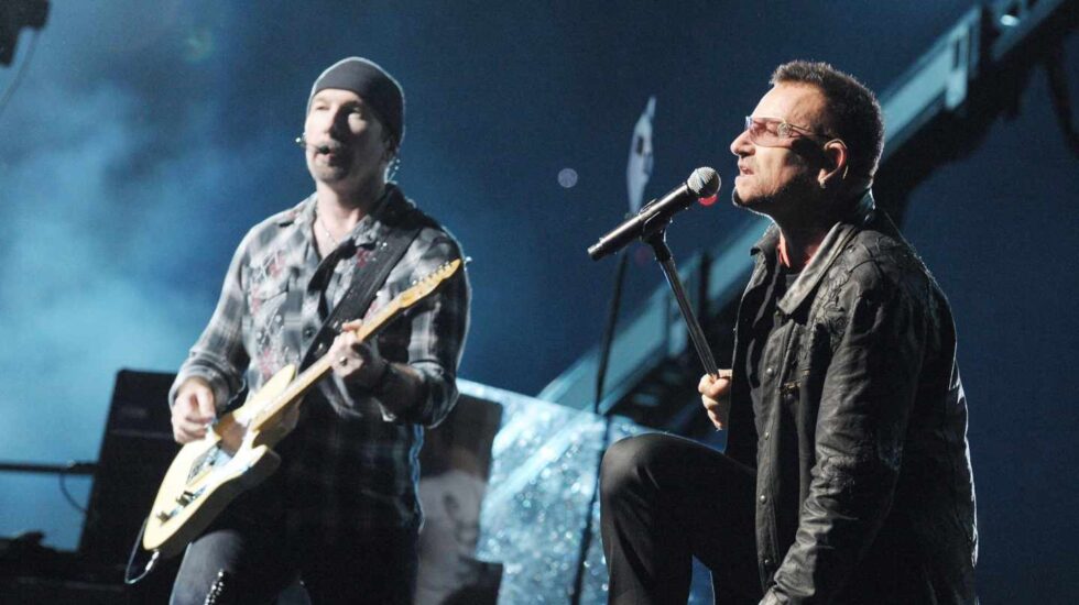 U2, en concierto.