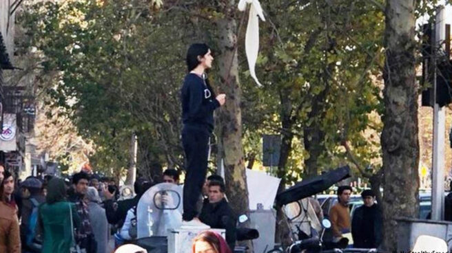 Vida Mohaved, activista iraní. Vida Mohaved, activista iraní