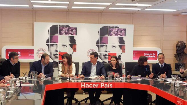 Ejecutiva PSOE Ferraz 5 marzo