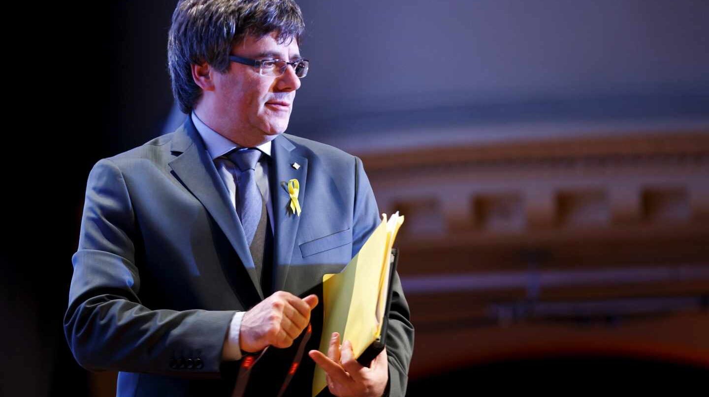 Carles Puigdemont, en Ginebra.