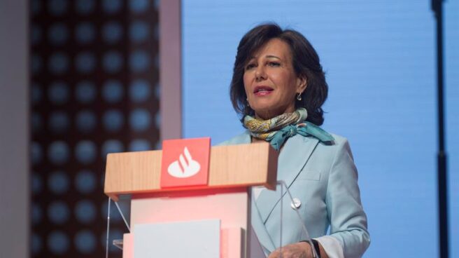 La presidenta del Banco Santander, Ana Botín.