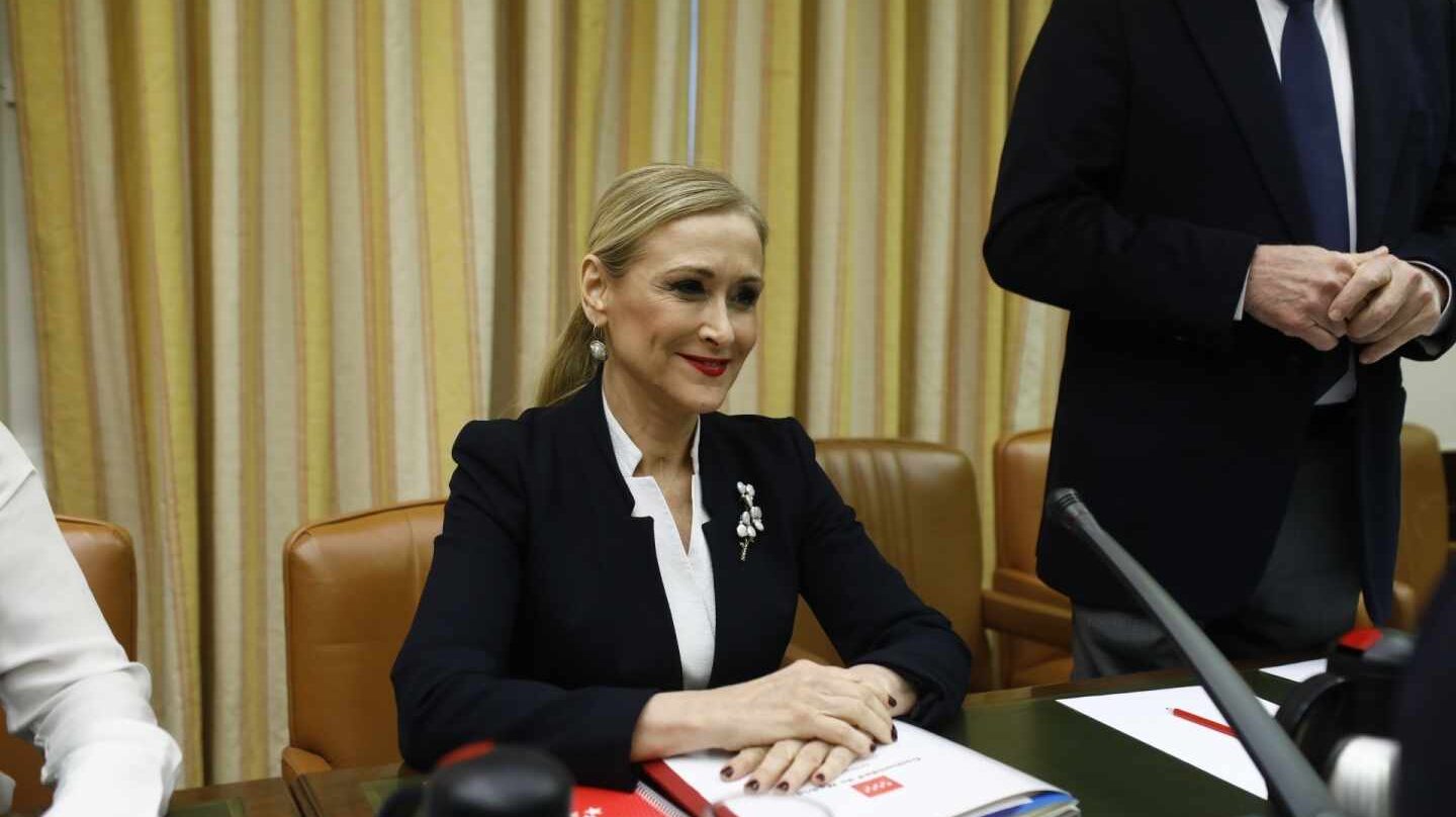 Cristina Cifuentes comparece en el Congreso.