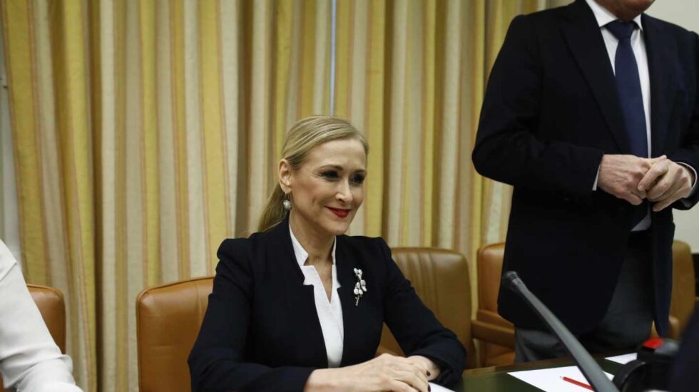 Cristina Cifuentes comparece en el Congreso.