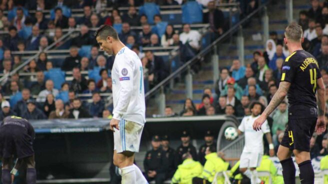 Cristiano Ronaldo El jugador del Real Madrid, Cristiano Ronaldo.