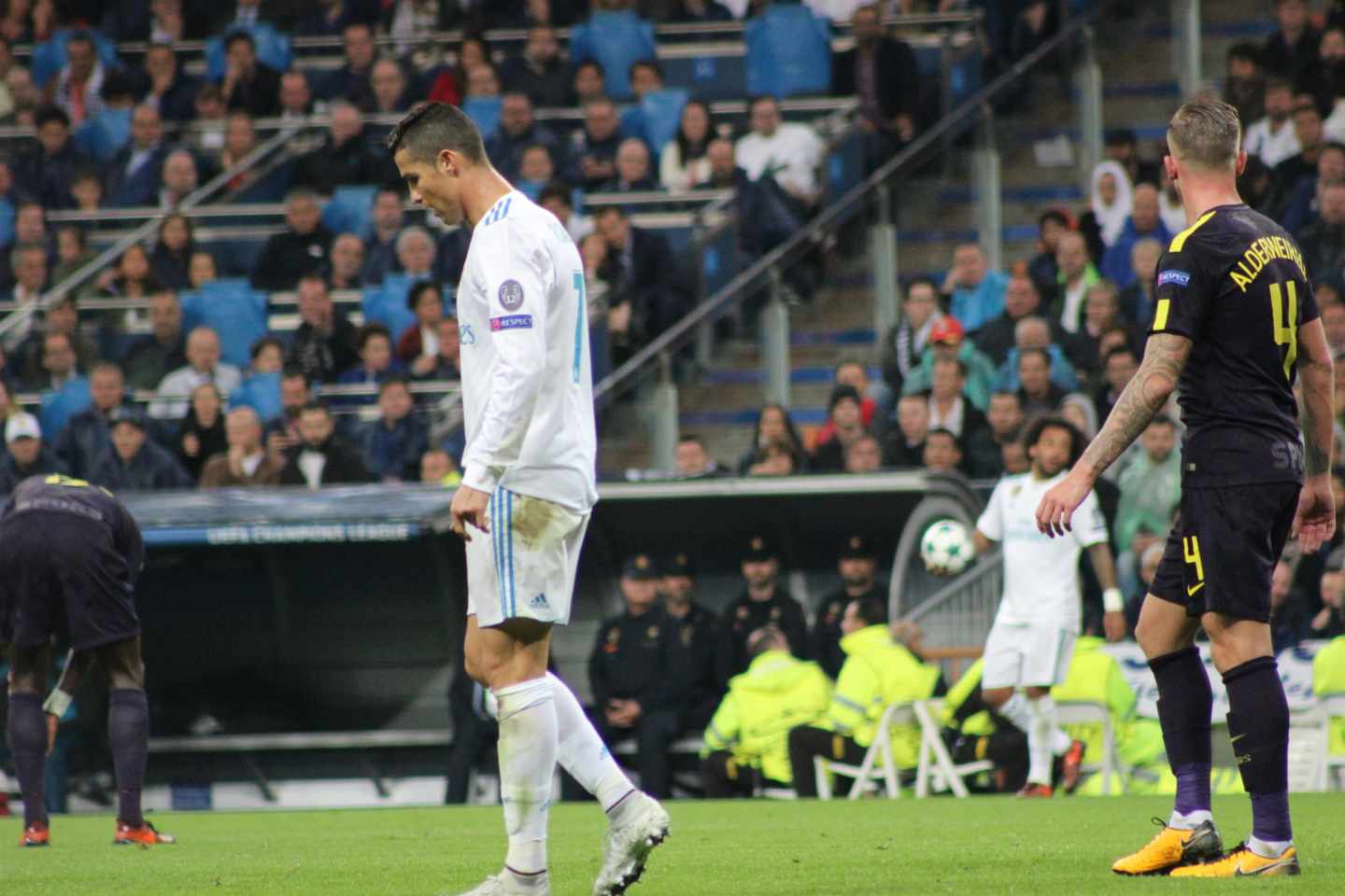 El jugador del Real Madrid, Cristiano Ronaldo.