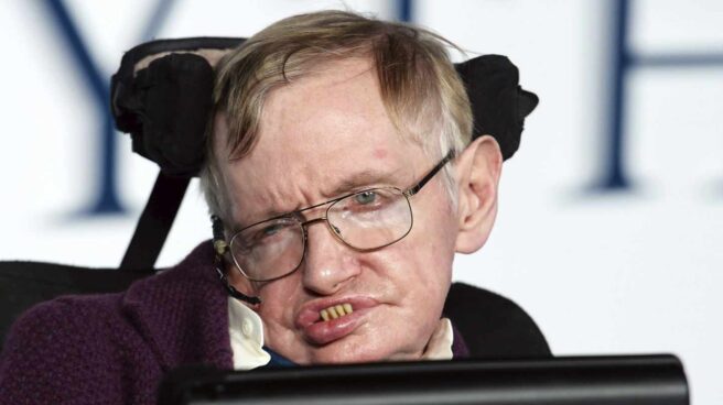 El físico británico Stephen Hawking en el estreno de una película en diciembre de 2014.