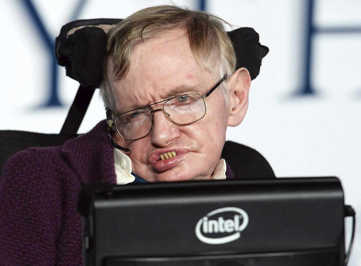 El físico británico Stephen Hawking en el estreno de una película en diciembre de 2014.