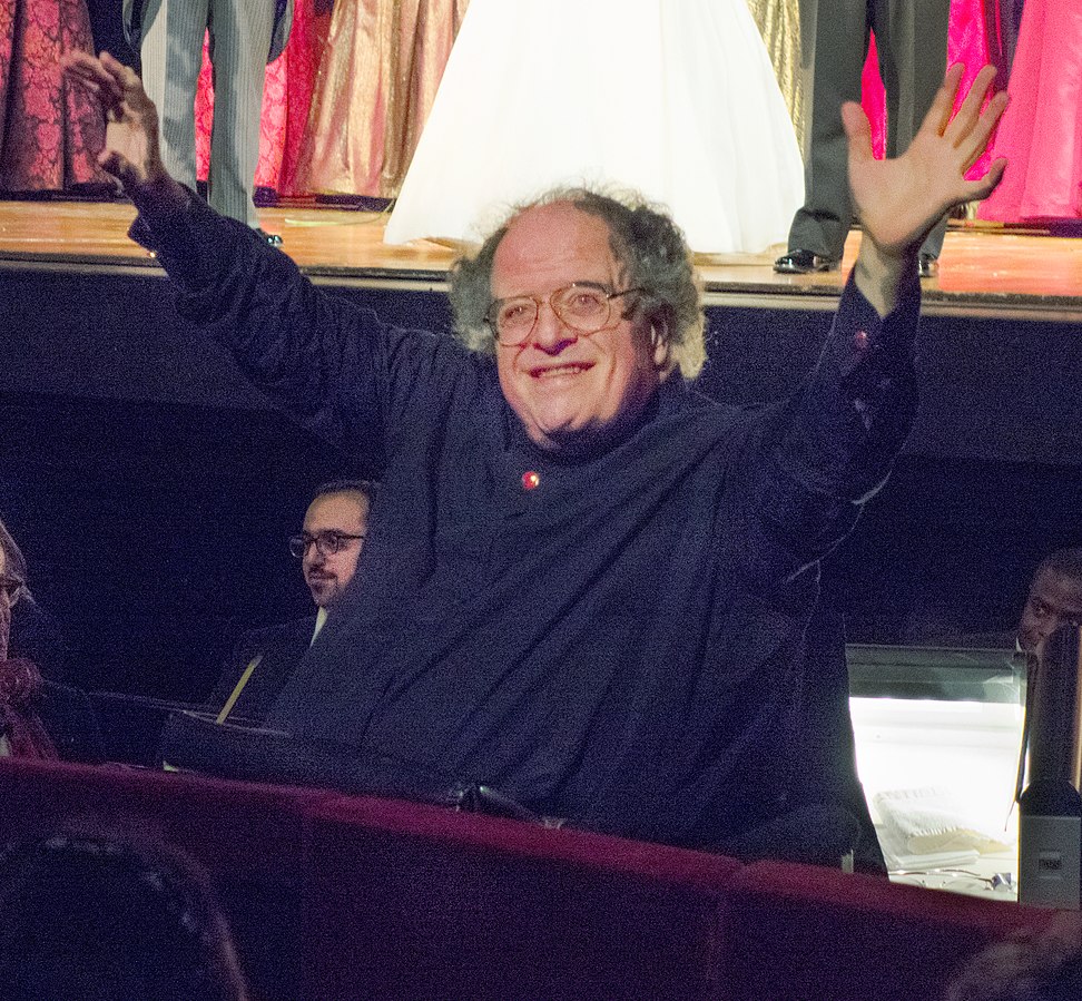 James Levine, en el Metropolitan en 2013.