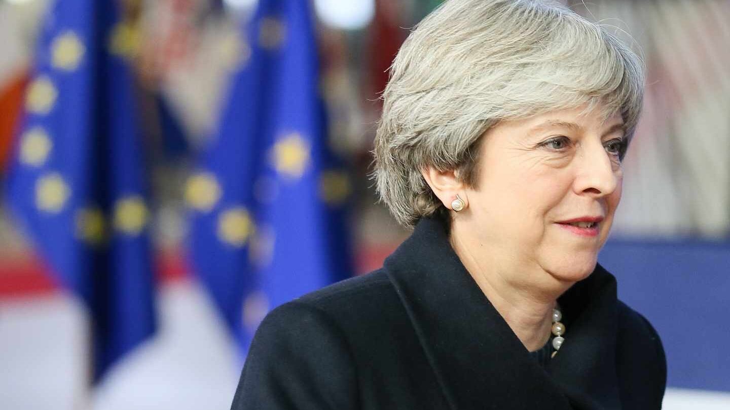 La primera ministra británica, Theresa May, en una comparecencia reciente.