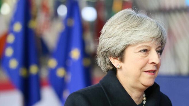 La primera ministra británica, Theresa May, en una comparecencia reciente.