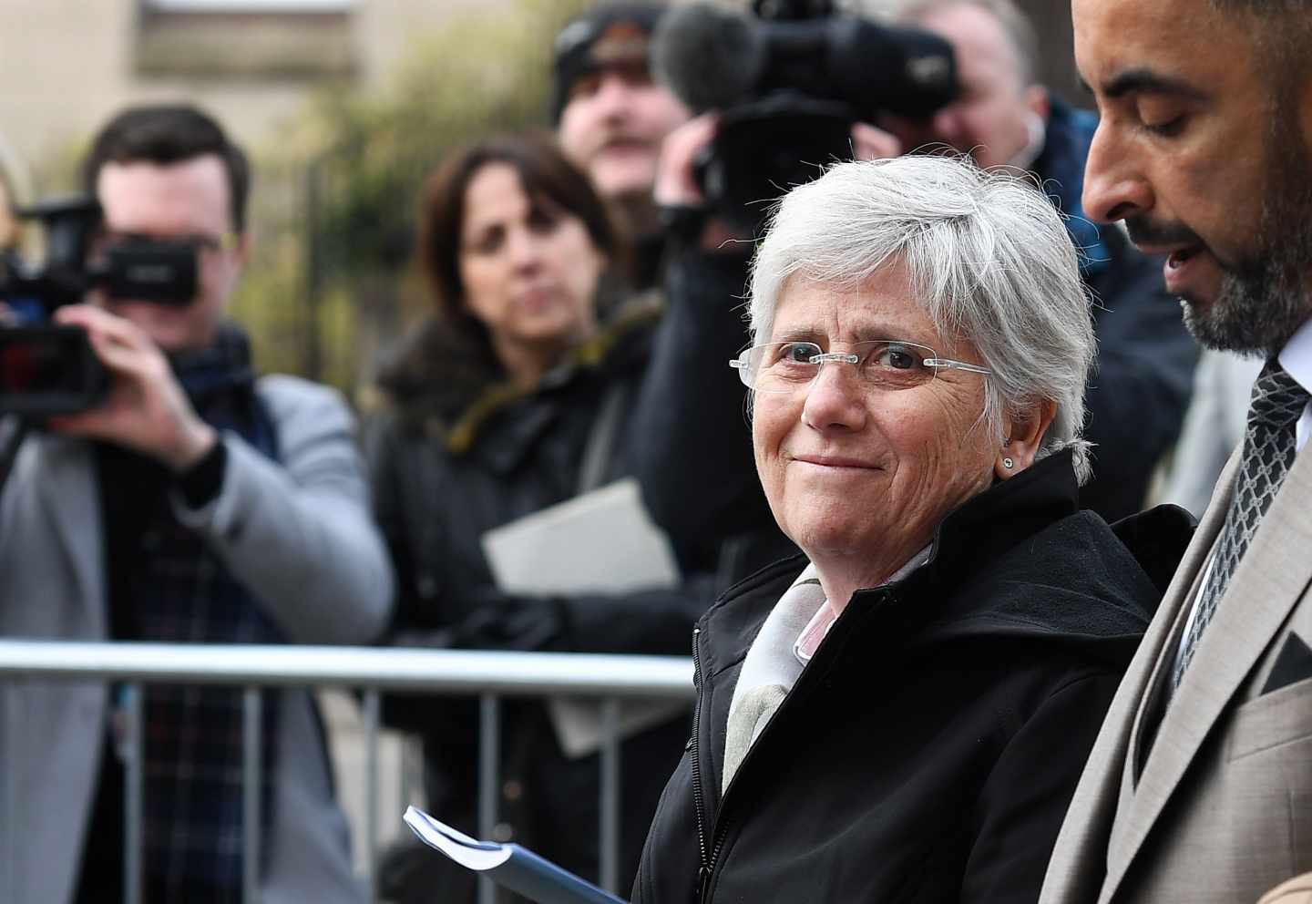 La ex consejera del Govern, Clara Ponsatí, en Escocia.