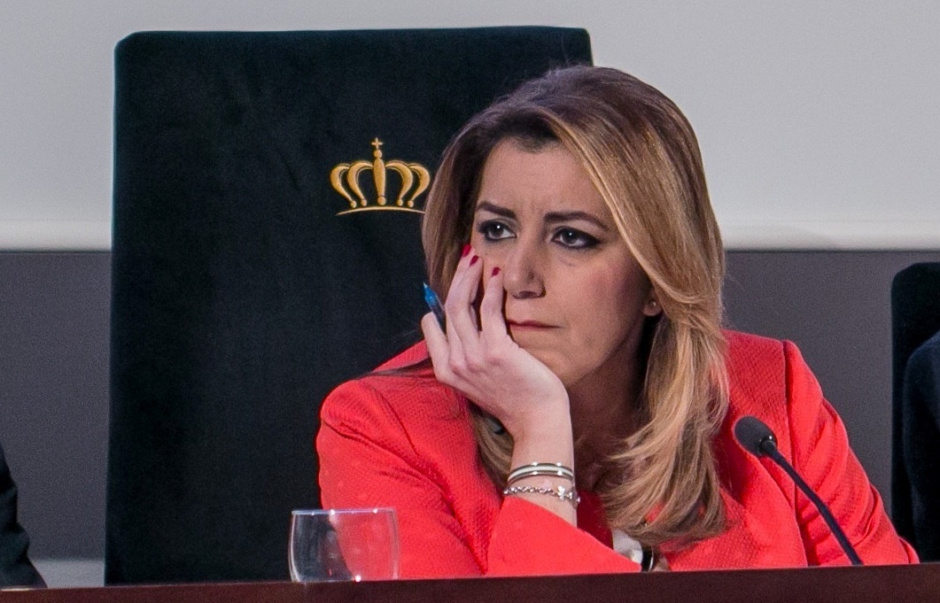 La presidenta de la Junta de Andalucía, Susana Díaz, en un acto público.