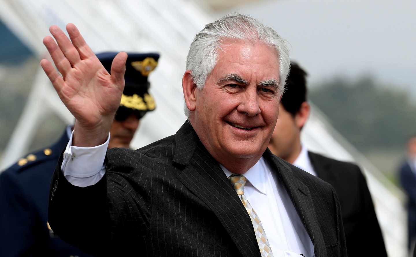 Rex Tillerson en un viaje reciente a Colombia.