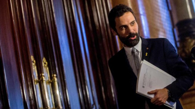 El presidente de la cámara catalana, Roger Torrent.