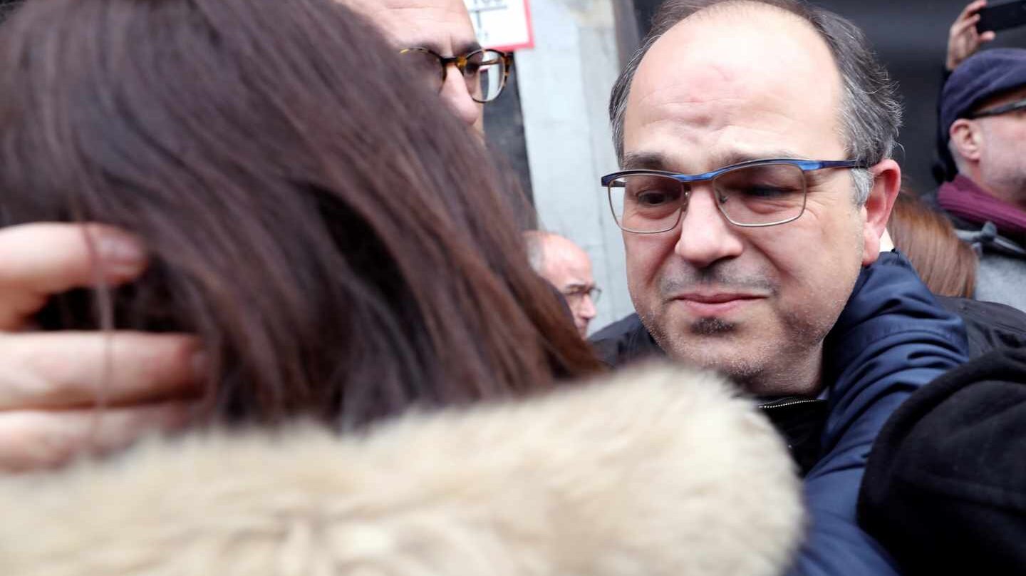 Jordi Turull, a las puertas del Supremo.