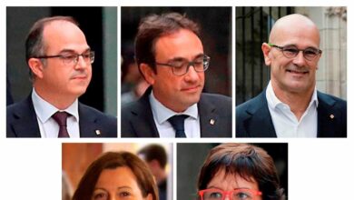 El TS revisará el día 9 la prisión de Forcadell, Rull, Turull, Romeva y Bassa