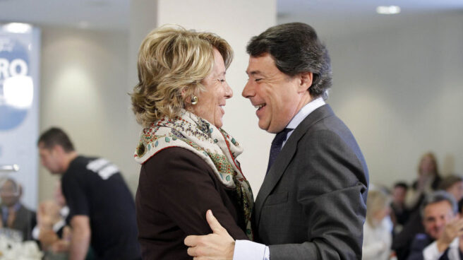 Esperanza Aguirre e Ignacio González en una imagen de archivo