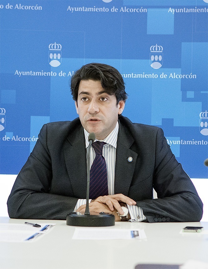 El alcalde de Alcorcón, David Pérez.