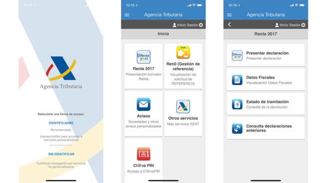 La nueva ‘app’ para hacer la declaración de la renta de 2017 paso a paso
