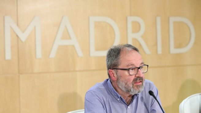 barbero José Javier Barbero, delegado de Seguridad del Ayuntamiento de Madrid, durante la rueda de prensa ofrecida el pasado viernes.